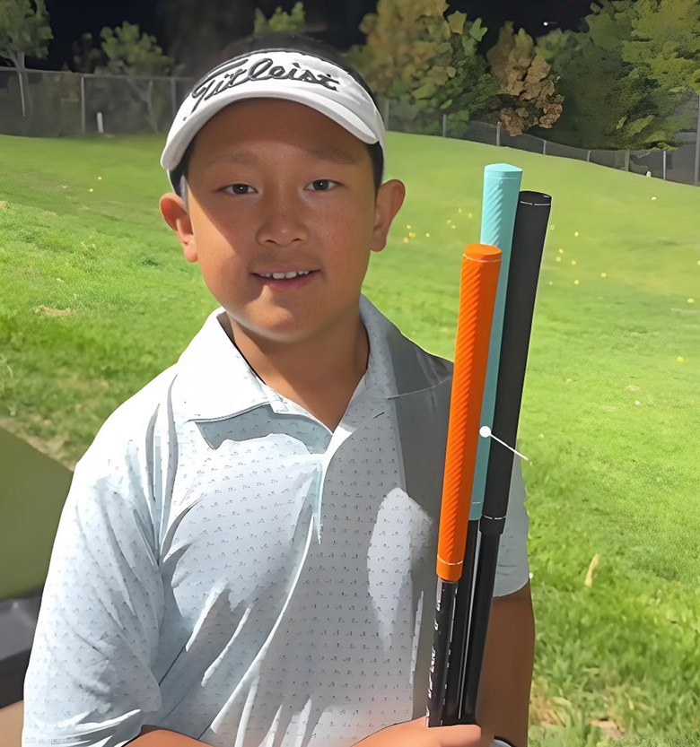 Owen Xu, the national youth golf champion in the United States